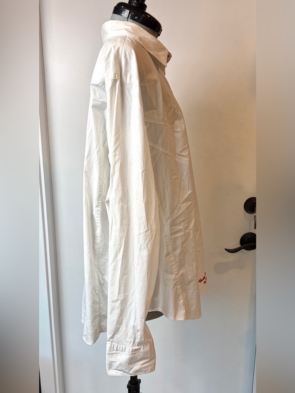Harley-Davidson Motorcycles Cotton Button Down, Graphic w/crystals, white , 2W - Picture 8 of 16